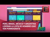 Revelan cuáles países de latinoamérica ven más pornografía en el trabajo