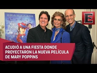 Sophia Loren reaparece a los 84 años
