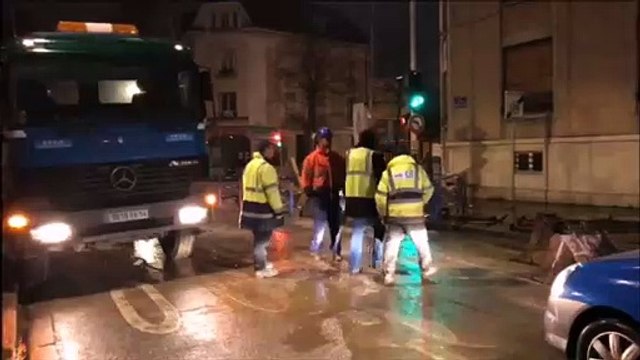 Fuite de gaz : le chantier GRDF rue Oudinot à Nancy