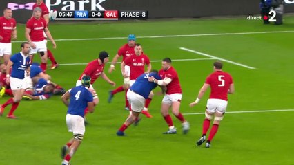 6 Nations. France – Pays de Galles :  Le départ canon du XV de France !