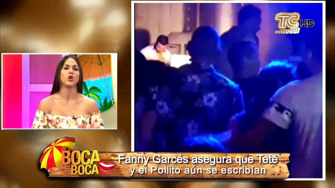 Fanny Garcés asegura que entre Sara Toscano y “El Pollito” Bryan hay algo más que una simple amistad