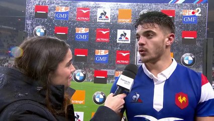 6 Nations. France – Pays de Galles  / Romain Ntamack : "On se bouffe le match tout seul"