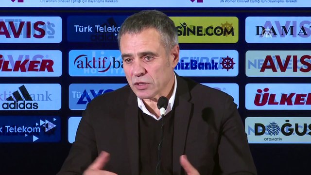 Fenerbahçe - Göztepe maçının ardından - Ersun Yanal (2) - İSTANBUL