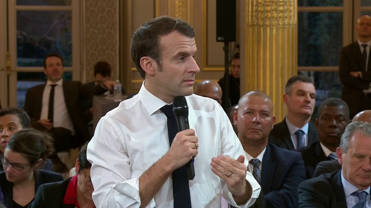 Grand débat: Emmanuel Macron croit "dans la responsabilité confortée des préfets"