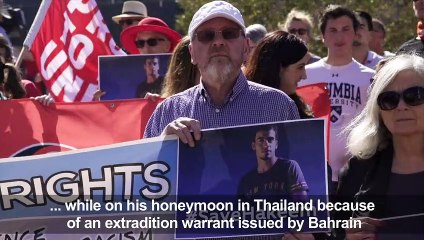 Australian demo urges Thailand to free refugee footballer