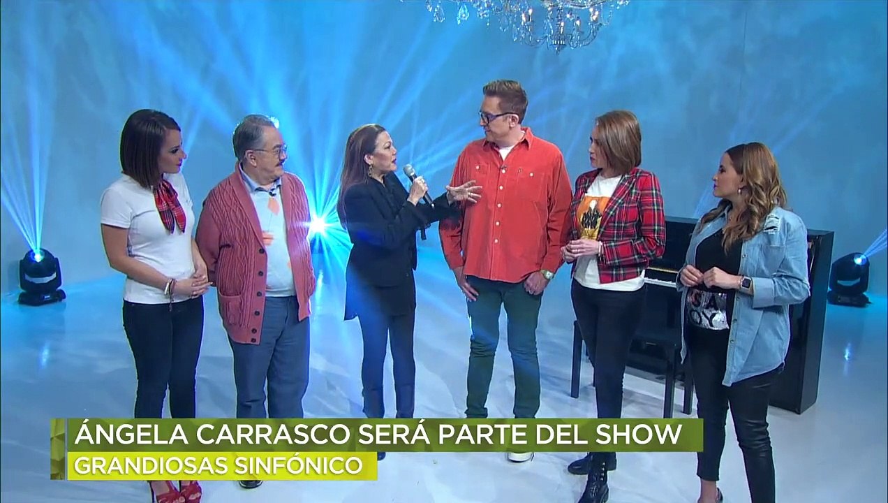 ¡Recibimos en el foro de Ventaneando a la gran cantante Ángela Carrasco!