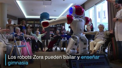 Robots al servicio de ancianos en asilos de Francia