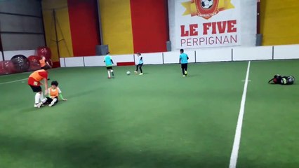 ALEXIS-CHARLOTTE-JOHAN-QUENTIN-DJIBRIL-KAÏS-ASPTG ÉLITE FOOTBALL- FIVE PERPIGNAN-01.02.2019-V3