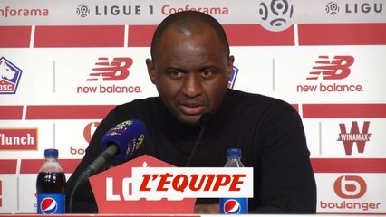 Vieira «Une équipe lilloise beaucoup plus forte que nous» - Foot - L1 - Nice