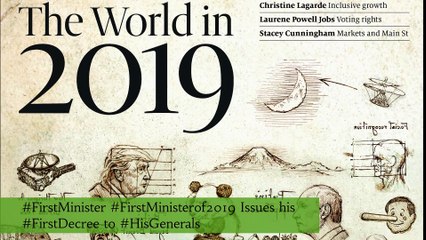 First Minister Intro Only Economist Cover 2019