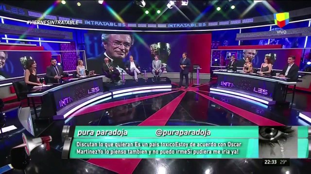 Diego Brancatelli en Intratables - 1/2/19
