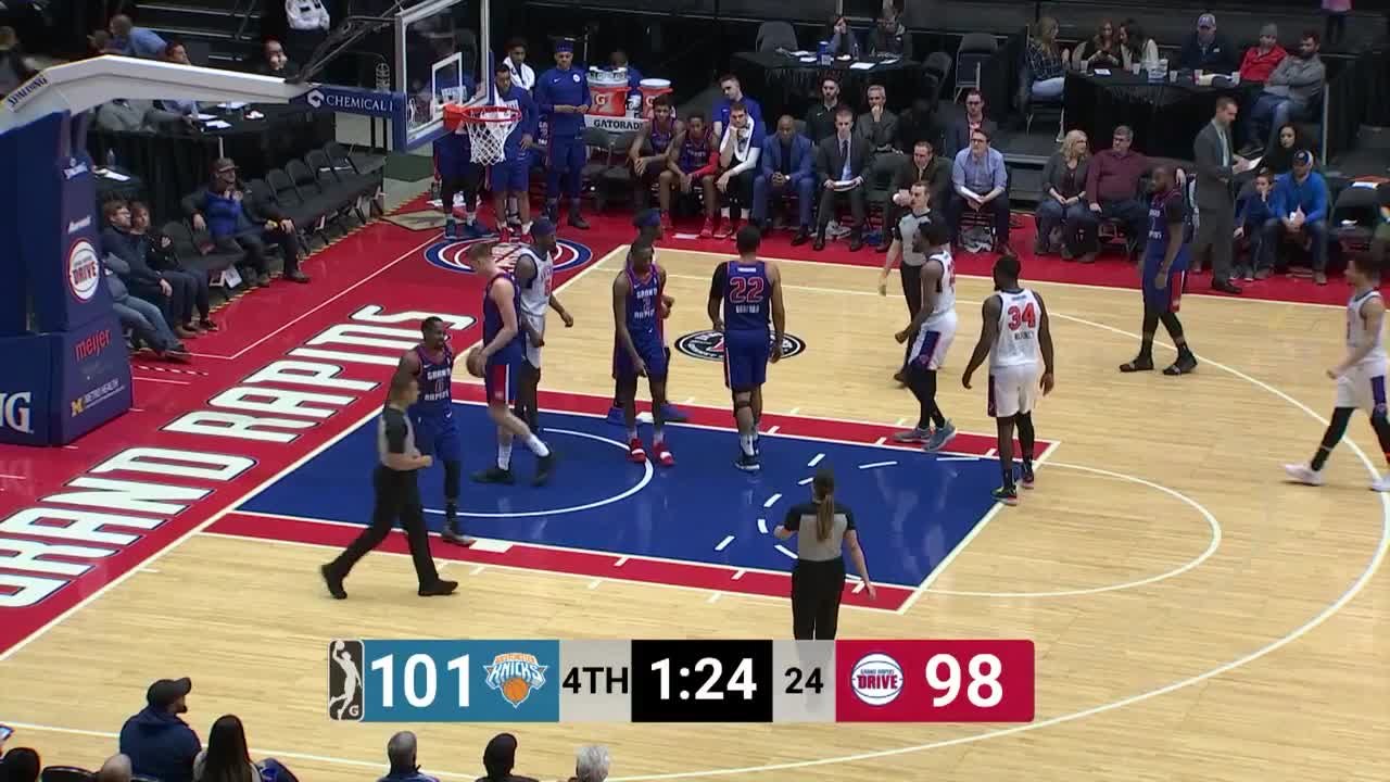 Devon Baulkman (23 points) Highlights vs. Grand Rapids Drive