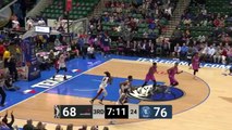 Kostas Antetokounmpo flies in for the alley-oop slam