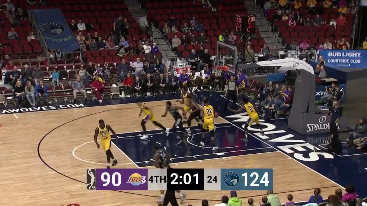 Marquise Moore (18 points) Highlights vs. South Bay Lakers