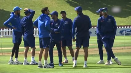 India vs New Zealand: Men in blue practice in nets ahead of final ODI