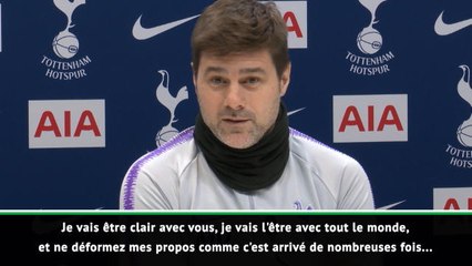 Tottenham - Pochettino : "Ne déformez pas mes propos !"