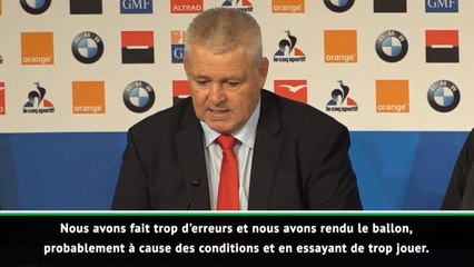 Pays de Galles - Gatland : "La différence, c'est que nous ne savons plus perdre"