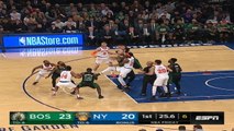 Boston Celtics at New York Knicks Raw Recap