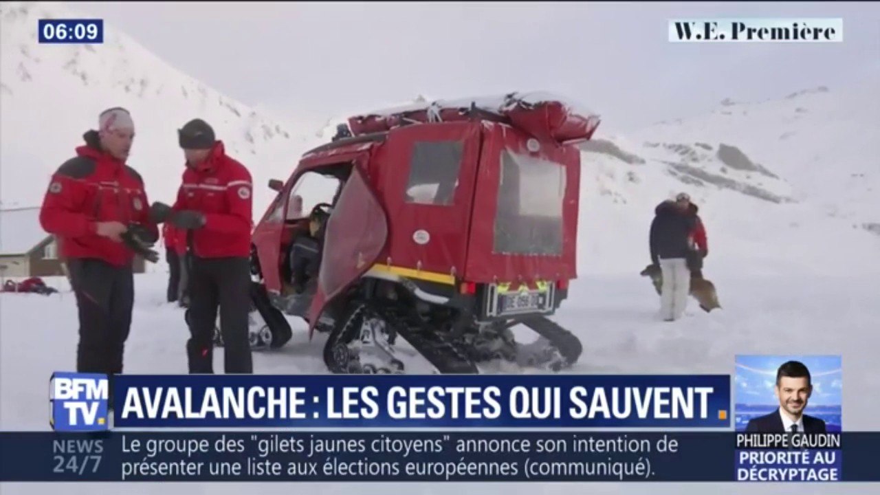 Avalanche: les gestes qui sauvent