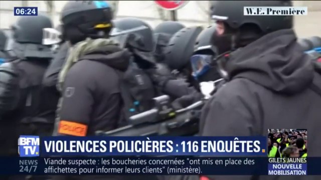 Violences policières: 116 enquêtes judiciaires ont été ouvertes par l'IGPN