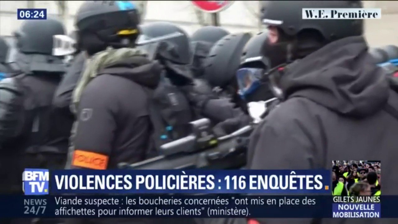 Violences policières: 116 enquêtes judiciaires ont été ouvertes par l'IGPN