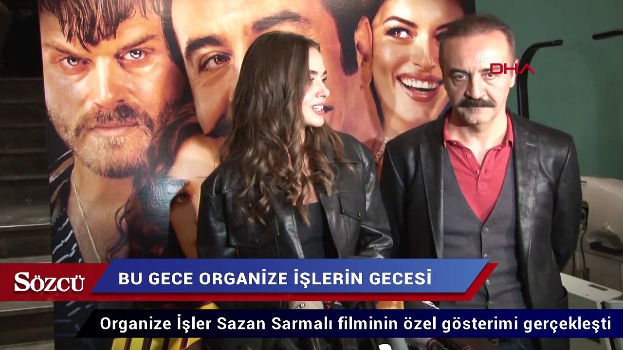 Organize İşler Sazan Sarmalı filminin özel gösterimi gerçekleşti