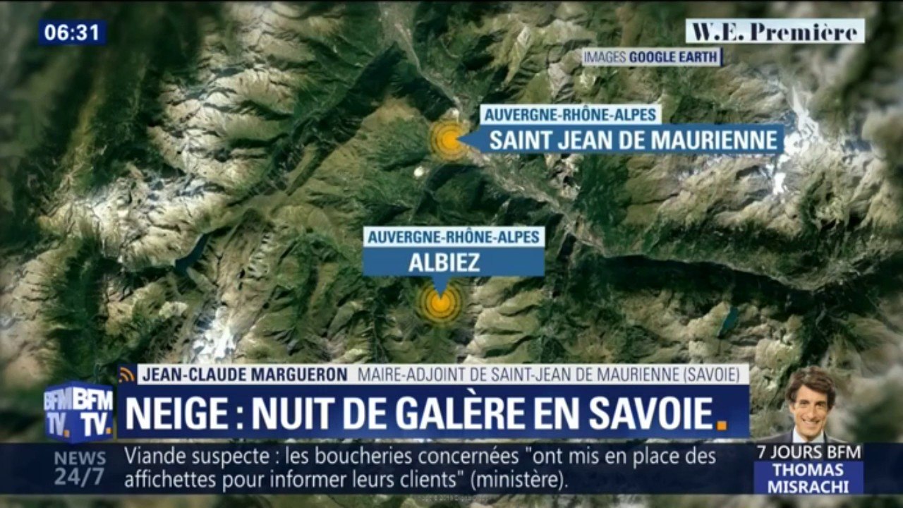 Neige: plusieurs centaines d'automobilistes bloqués en Savoie
