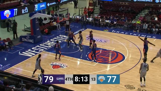 Jaylen Barford Posts Career-High 32 PTS & 11 REB In Greensboro Swarm Win