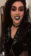 Adore Delano before her show Instagram Live
