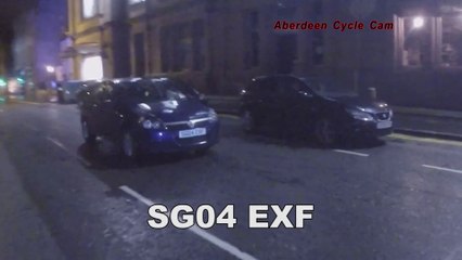 SG04EXF - Another dark ninja roaming the streets of Aberdeen - Schoolhill, Aberdeen