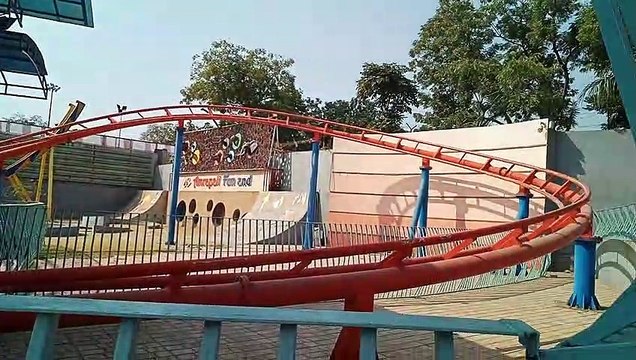 Asia's First Boomerang Roller Coaster at Kankaria Lake Ahmedabad Gujarat