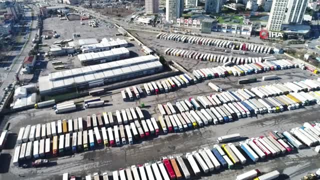 Erenköy'deki Gümrük Alanı Millet Bahçesi Oluyor...millet Bahçesi Olacak Alan Havadan Görüntülendi