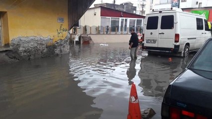 İlçe Sular Altında Kaldı