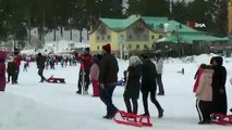 Sömestr Tatilinin Son Haftasında Sarıkamış Cıbıltepe Kayak Merkezi'ne Yabancı İlgisi