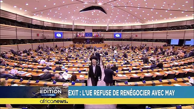 Brexit: EU rejects May's plans to alter deal