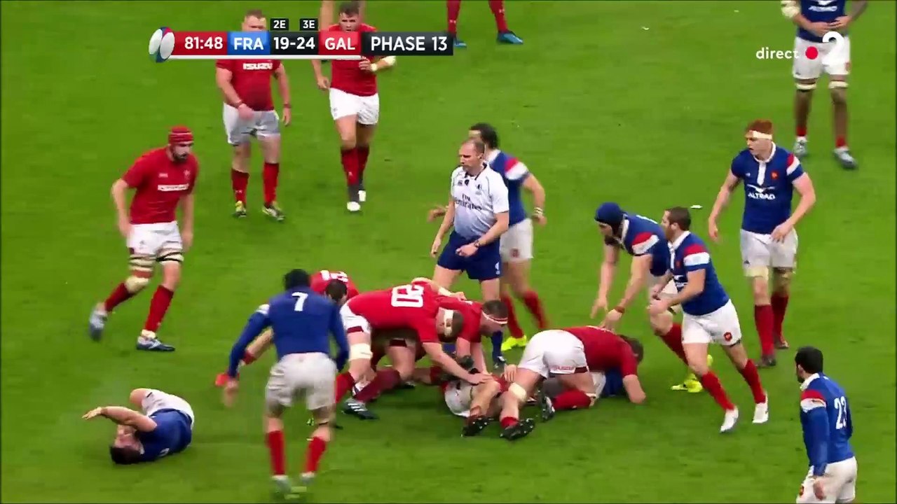 La blessure de Julien Marchand face au Pays de Galles