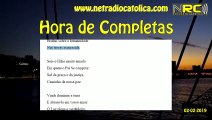 Liturgia das Horas: Completas DEPOIS DAS I VÉSPERAS