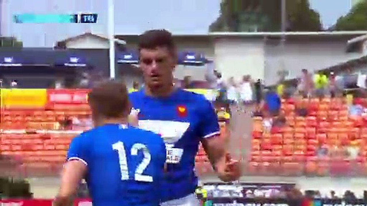 Mazzoleni porte France 7 vers la Cup avec un superbe essai de 70m