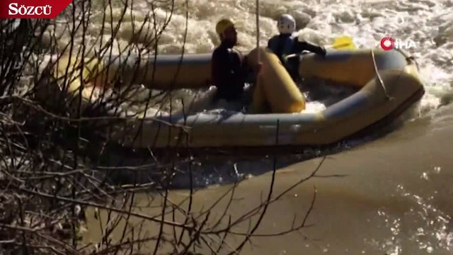 Antalya'da iki raftingçi ölümle burun buruna geldi