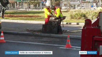 "Gilets jaunes" : la ville de Valence en alerte rouge