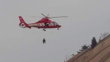 북한산 암벽 등반객 추락..."생명엔 지장 없어" / YTN