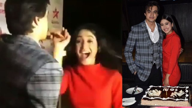 Yeh Rishta Kya Kehlata Hai: Shivangi Joshi & Mohsin Khan celebrate success of 10 years | FilmiBeat