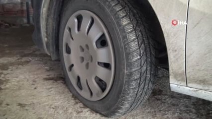 Mutlu Şehirde Şoke Eden Olay...20 Aracın Lastiğini Kestiler
