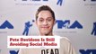 Pete Davidson Is Now Smartly Staying Away From Social Media