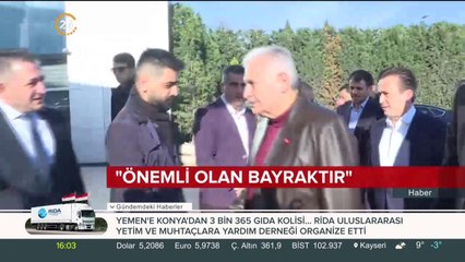 "Önemli olan bayraktır"