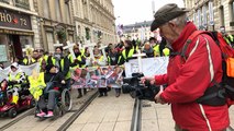 Gilets jaunes. La circulation du tram interrompue