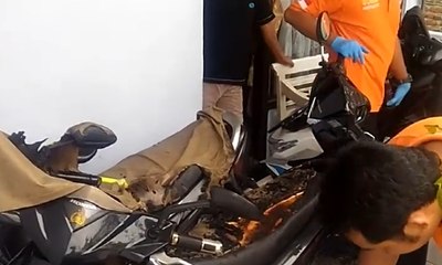 Teror Pembakaran Kendaraan Bermotor Terjadi di Semarang