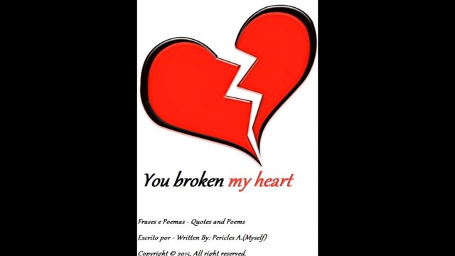 Roses are red, violets are blue: You broke my heart [Poetry] [Quotes and Poems]