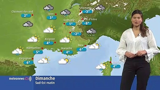 Votre météo du 3 février : des chutes de neige à prévoir à basse altitude