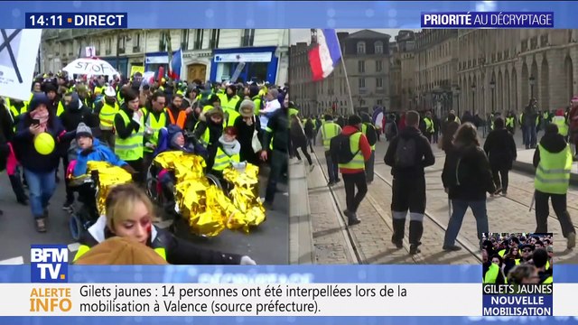 Gilets jaunes Acte XII : une marche pour les blessés (1/2)